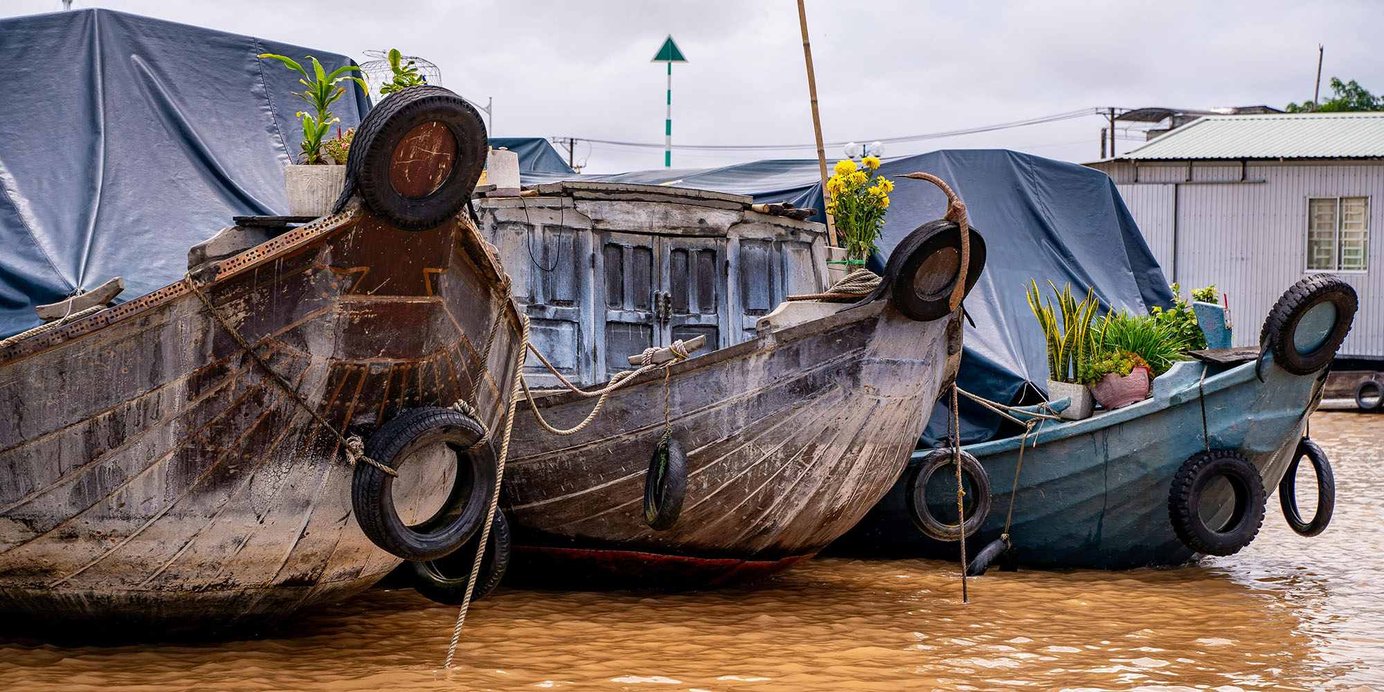 Mekong delta, most of the famous destination in the holiday for the tourists